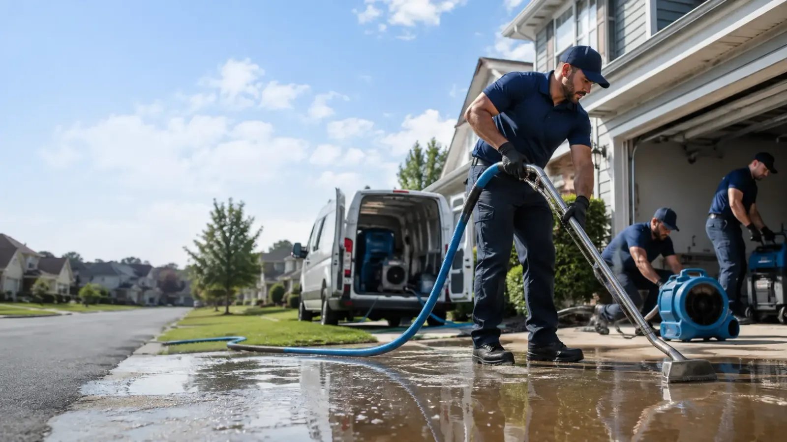 Flood Damage Restoration in Crowder, OK